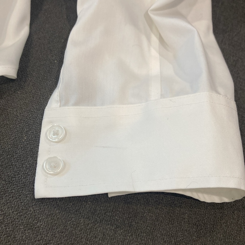 No Iron Wht Business Shirt - Picture 4 of 12